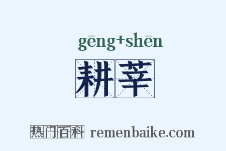 耕莘是什么意思的图片